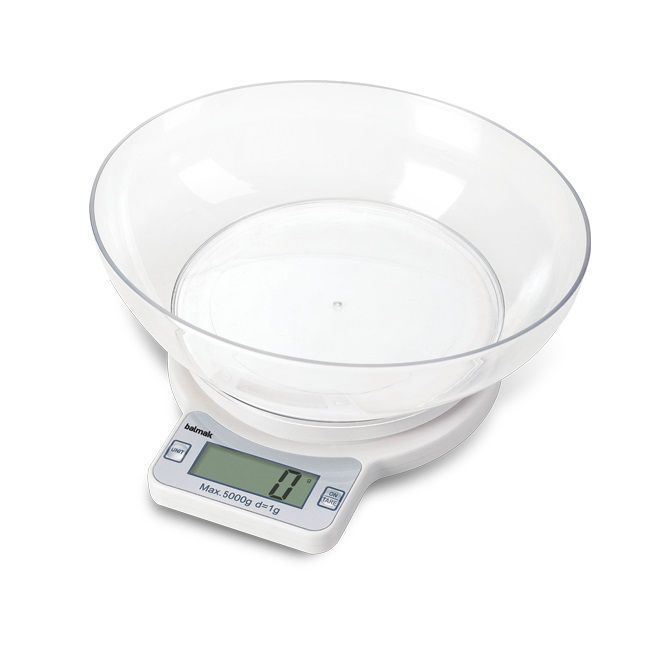 Balança Digital de Cozinha, 5Kg, Com Bateria, Balmak, EASY-5