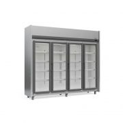 Refrigerador Vertical Auto Serviço. 4 Níveis de Prateleiras, GELOPAR, GEAS-4P